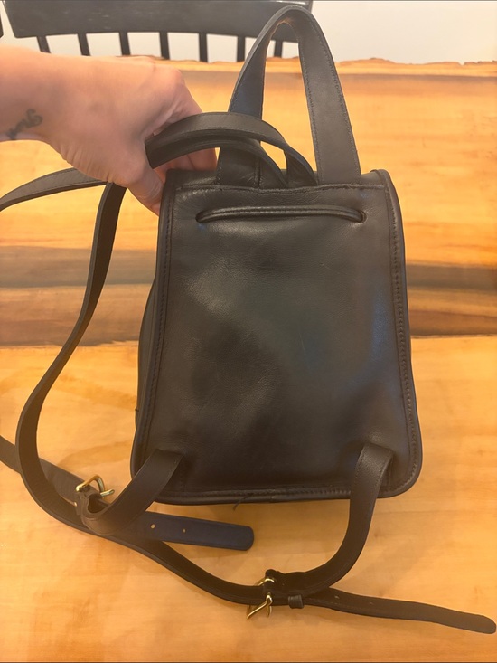 Vintage coach mini backpack